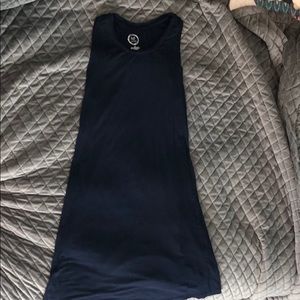 navy blue dress
